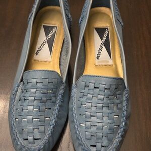Mootsies Tootsies Blue Women's Leather Loafers